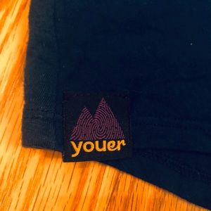Youer brand t-shirt, navy blue, size M, great condition